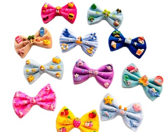 Special Velvet Summer - Sailor bow- Bowtie for pet