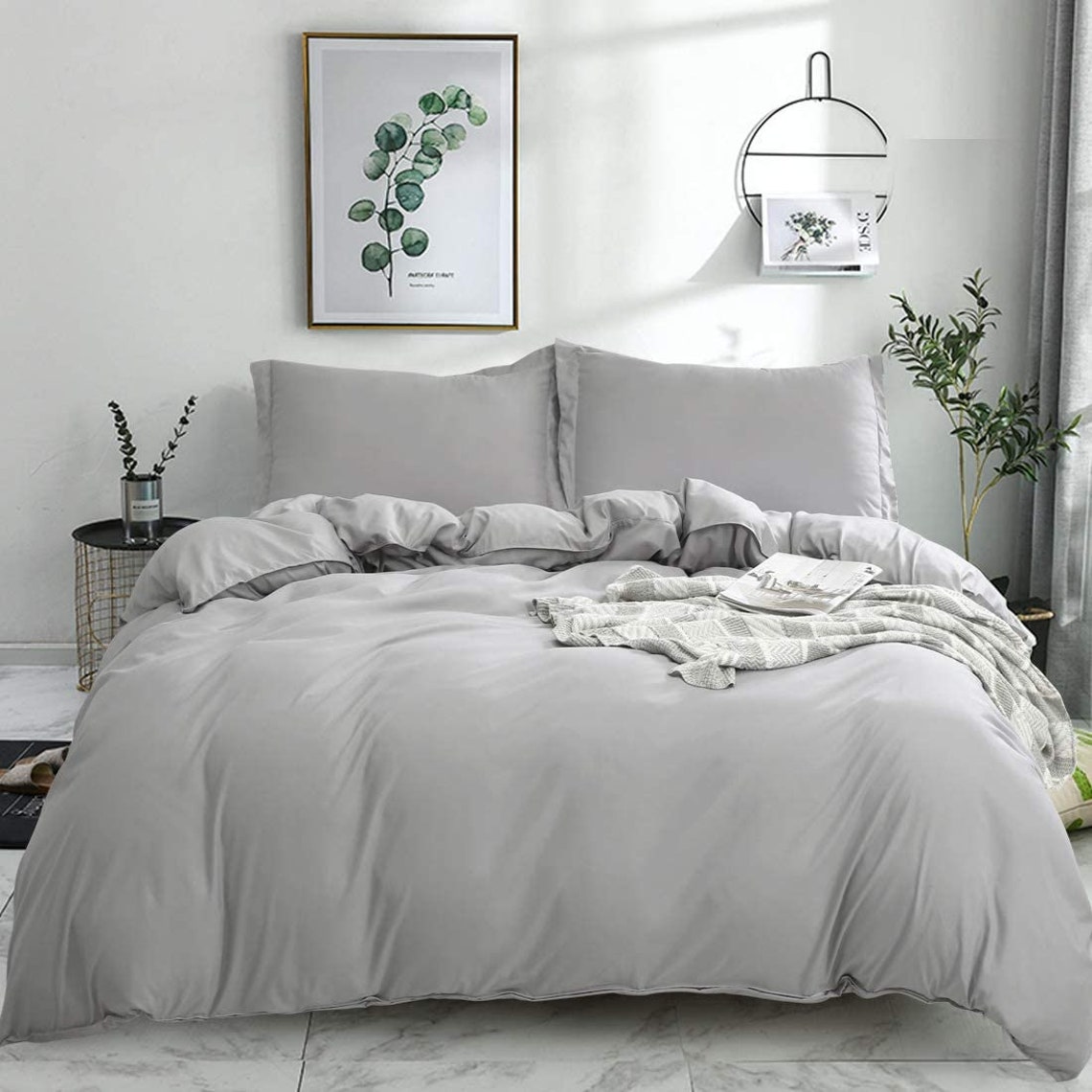 Comforter Cover Duvet Cover Set Queen Size with Zipper Closure Etsy