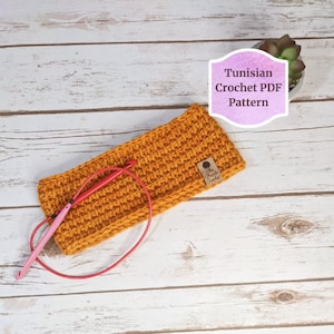 Berean Earwarmer Pattern: A Tunisian in the Round Pattern