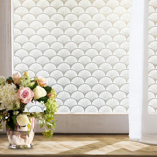 Window Privacy Film Selfadhesive Static Window Cling Vinyl 3D Etsy