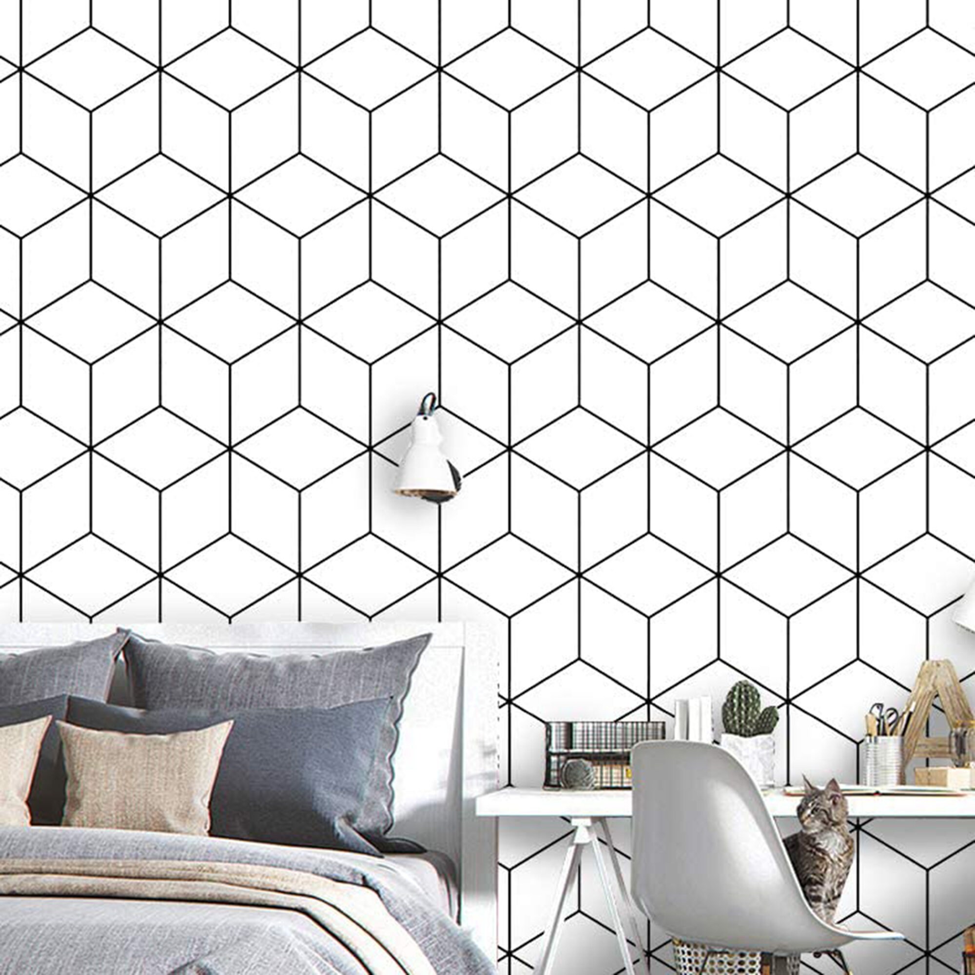 Self Adhesive Peel and Stick Wallpaper/ Removable Wall Etsy