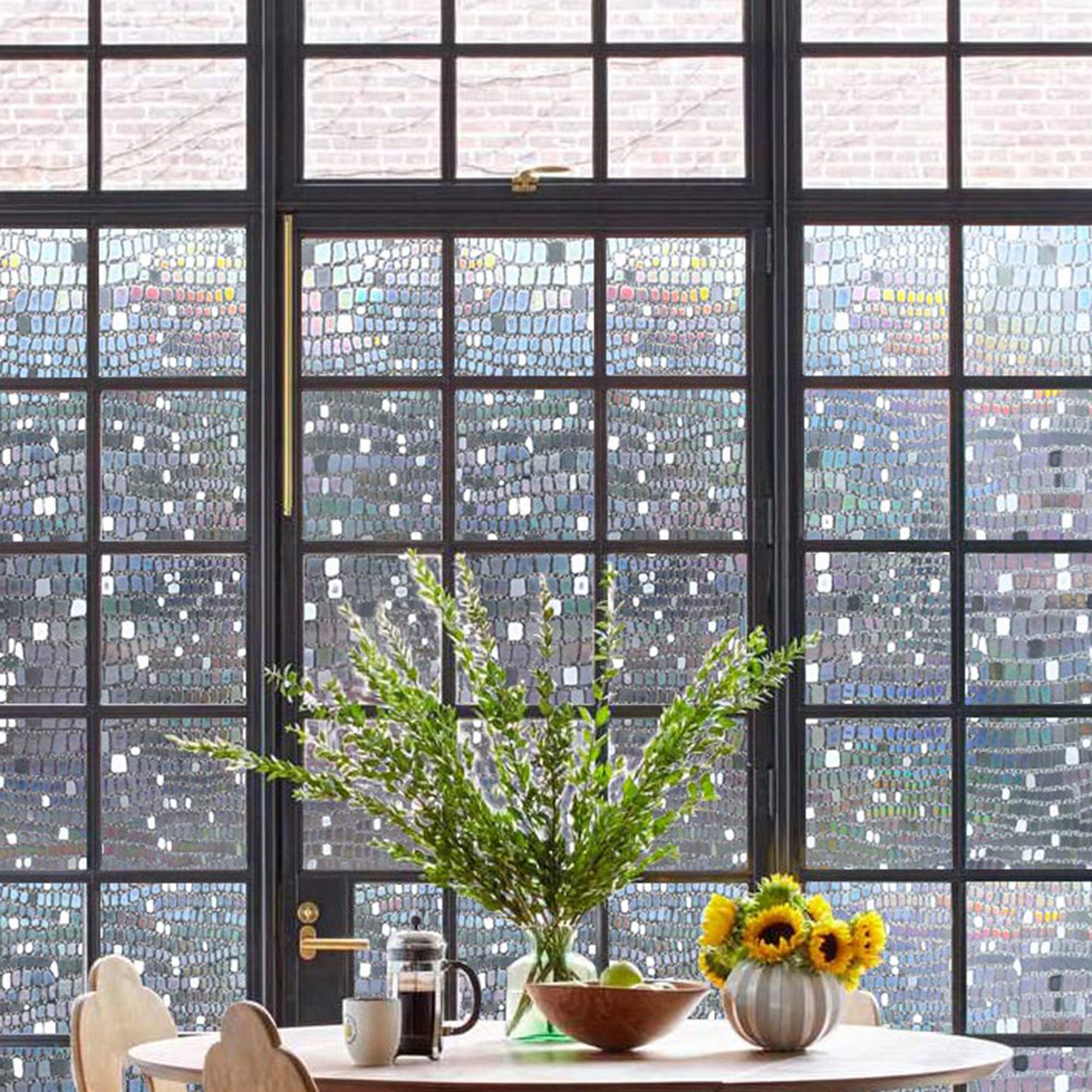 Rainbow Window Film/ Self Adhesive Cling Glass Sticker/ 3D Etsy