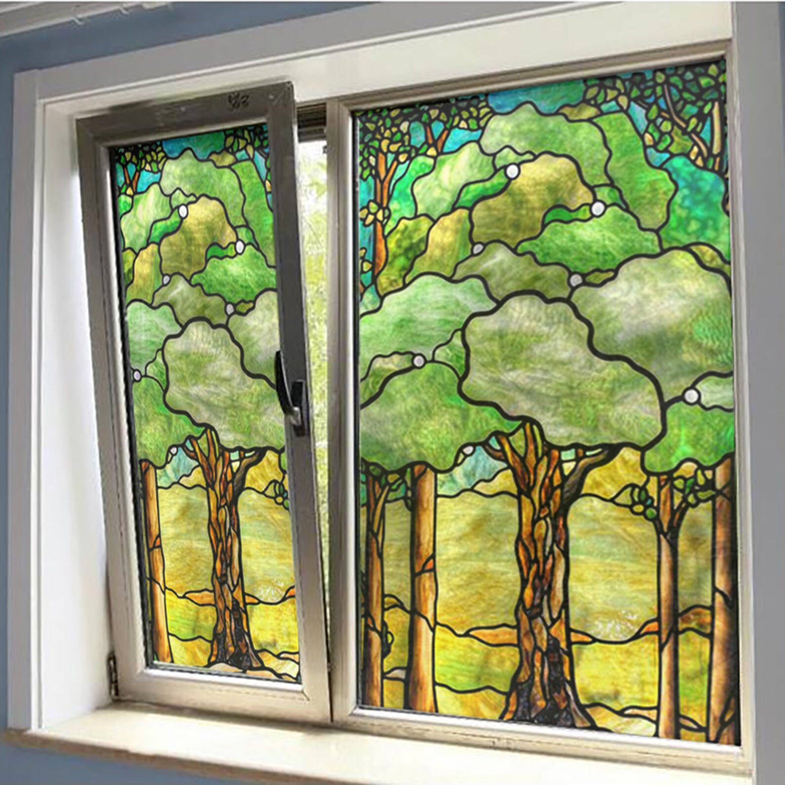 Custom No Glue Self Adhesive Window Film privacy Protective Etsy