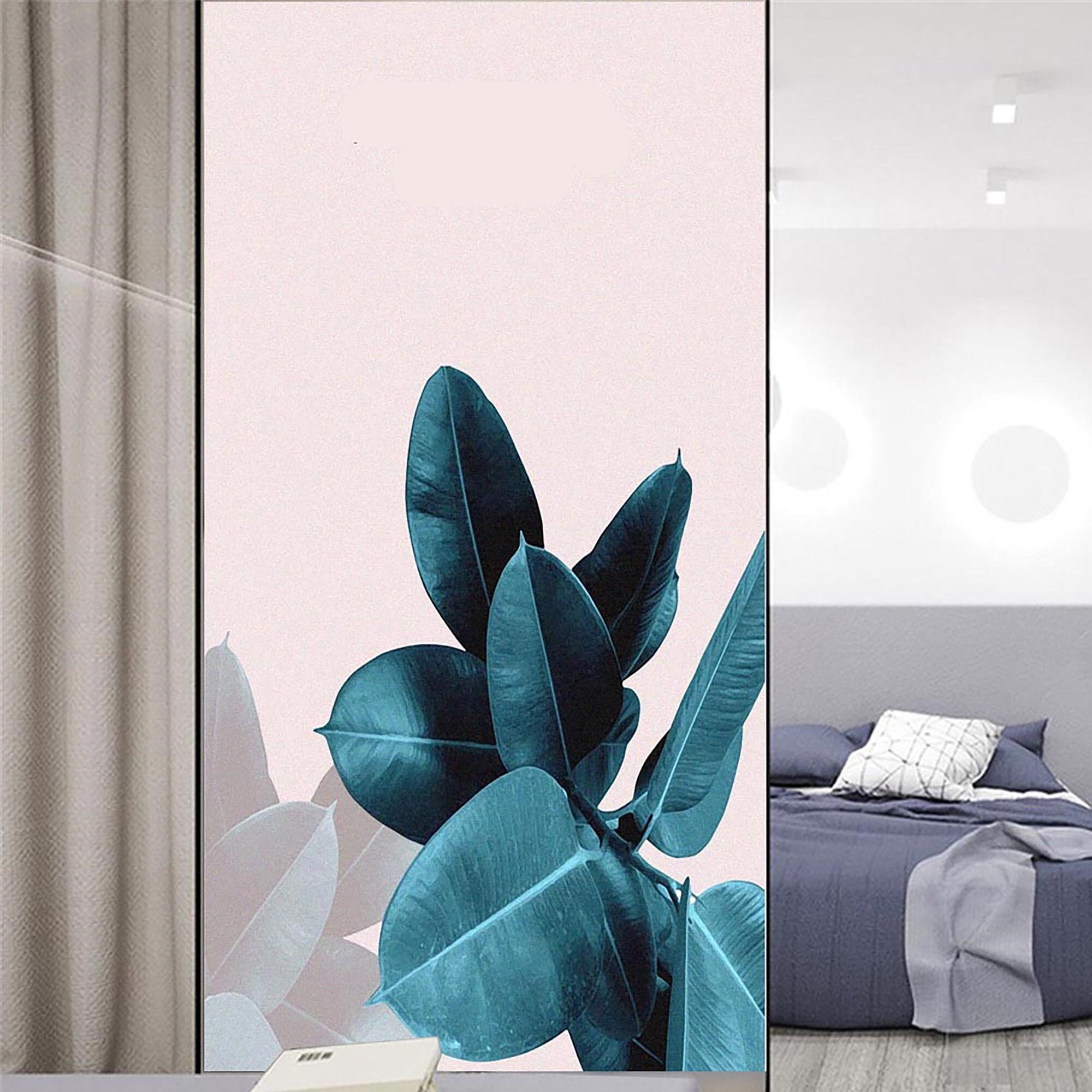 Plant Leaves Windows Film Window Decorative Film Glass Sticker Etsy UK