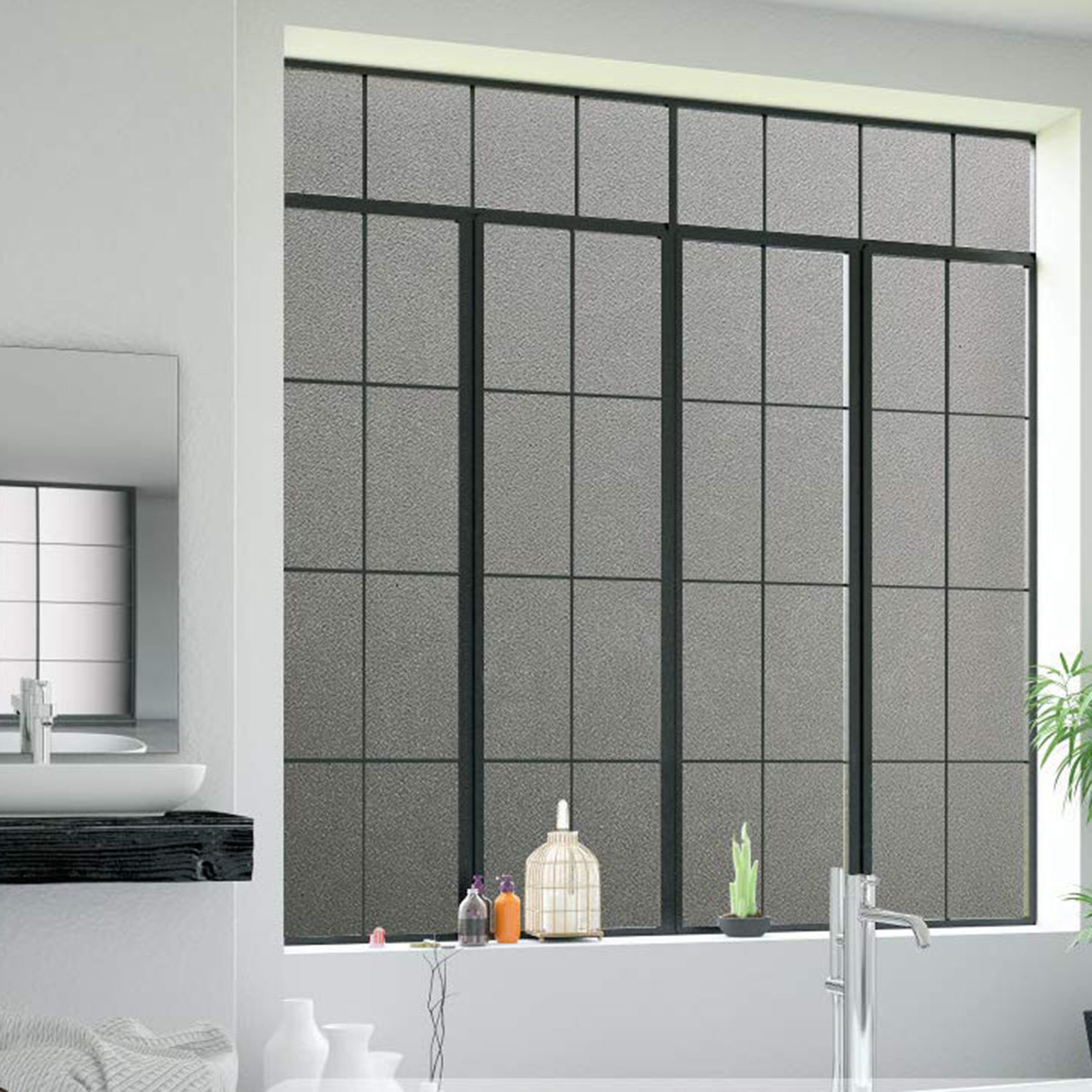 Gray Glass Film/ SunBlocking Privacy Protection Window Decal/ Etsy