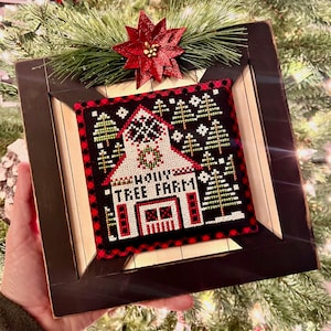 DIY Single Barn Door Backer Boards for Cross Stitch, Embroidery, and Needlework Finishes