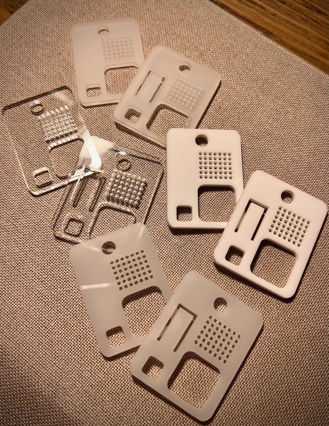 Large Sets 25, 50, 100 of Acrylic Floss Swatches Floss Drops With