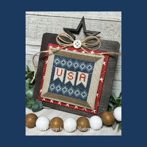 StarBurst Finishing Board - BOARD ONLY - Additional Sizes Available in this listing - - Patriotic Star Cross Stitch Finish Board | Piece