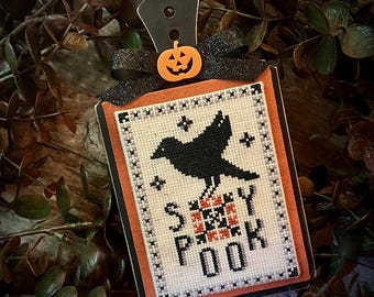 The Farmhouse Hornbook Finishing Board for Cross Stitch and Needlework Finishes | Frame | Board | Paddle