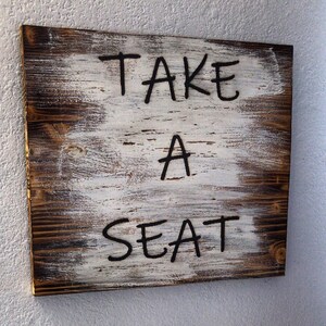 Cartello per il bagno, arredamento per il bagno in stile fattoria, arredamento per la casa moderno, arredamento divertente per il bagno, cartello per il bagno degli ospiti, cartello rustico