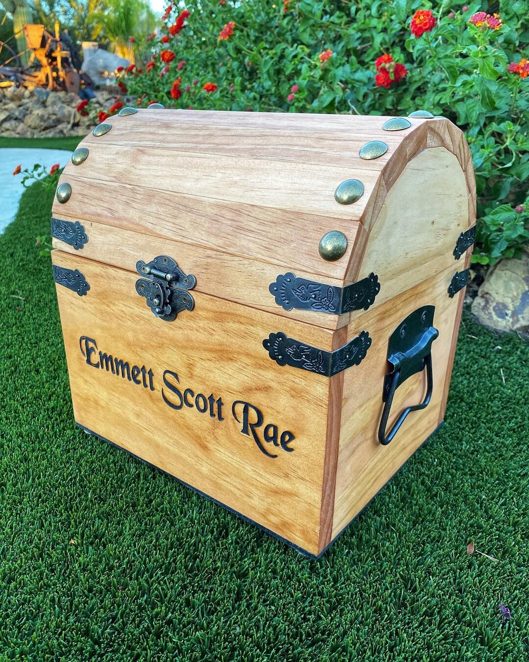 Toy Box/ Toy Chest/ Custom Treasure Chest/ Kid Toy Box/ Gifts for Kids