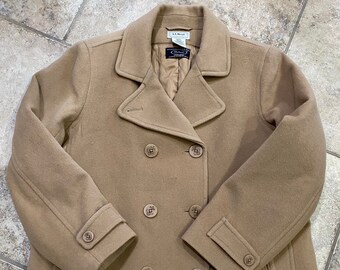 ll bean wool peacoat