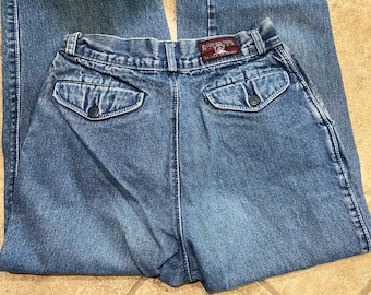 Details about / Vintage rocky mountain womens jeans Awesome Color Magenta