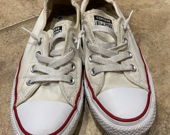 white converse size 8