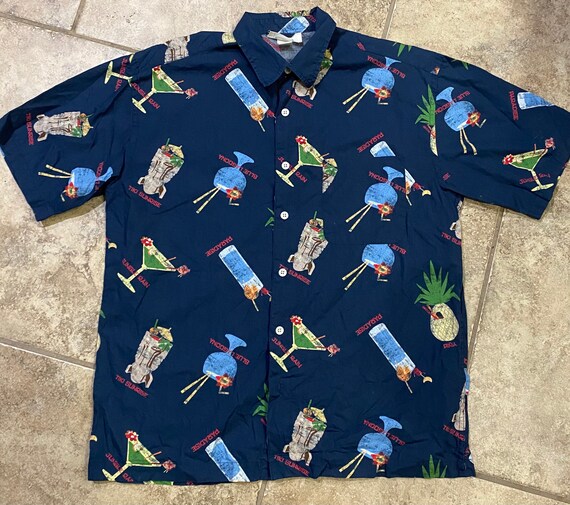 old navy hawaiian shirt