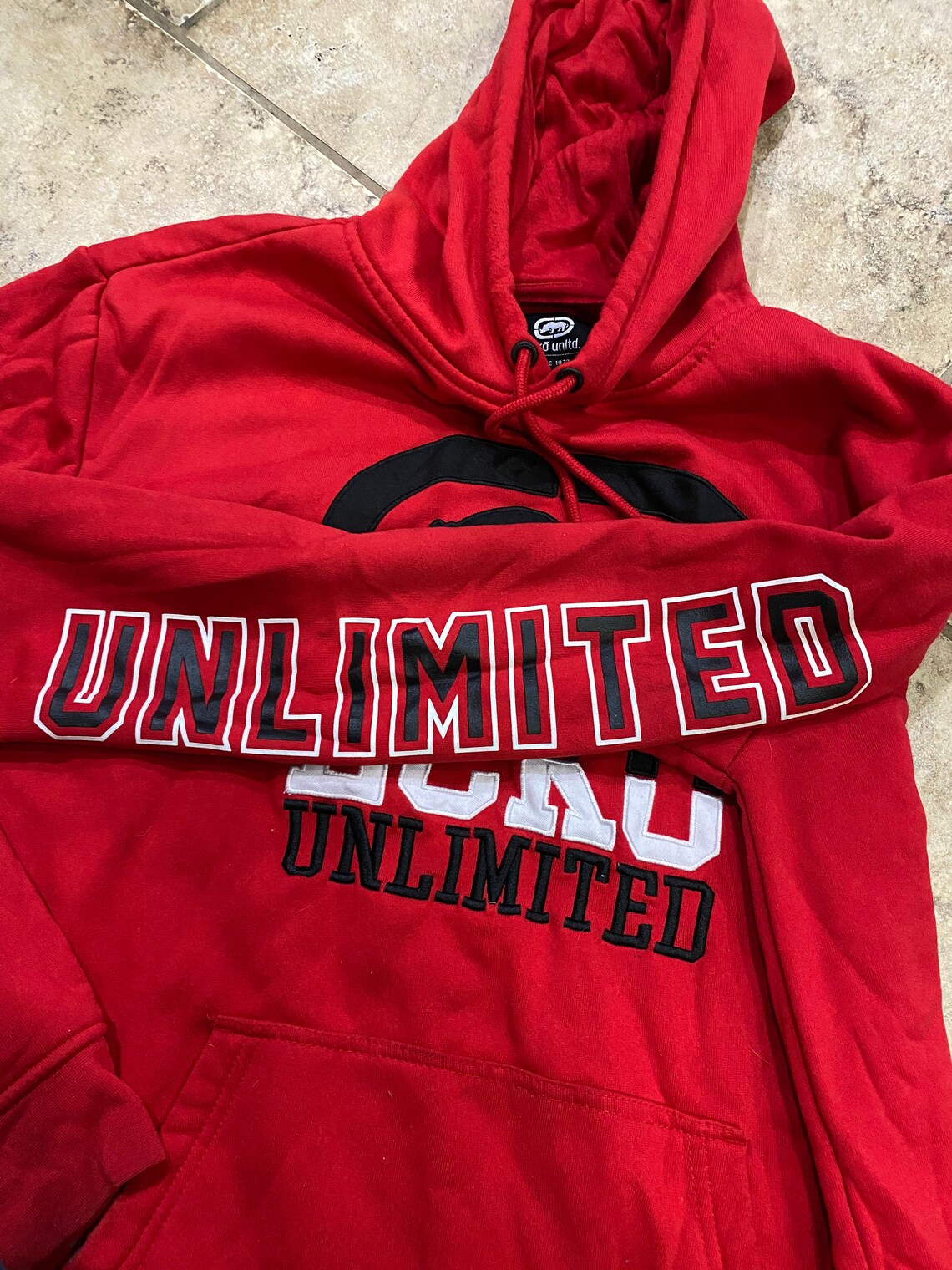 Mens Ecko Unltd Hip Hop Zip Hoodie Cotton Print Graffiti Etsy