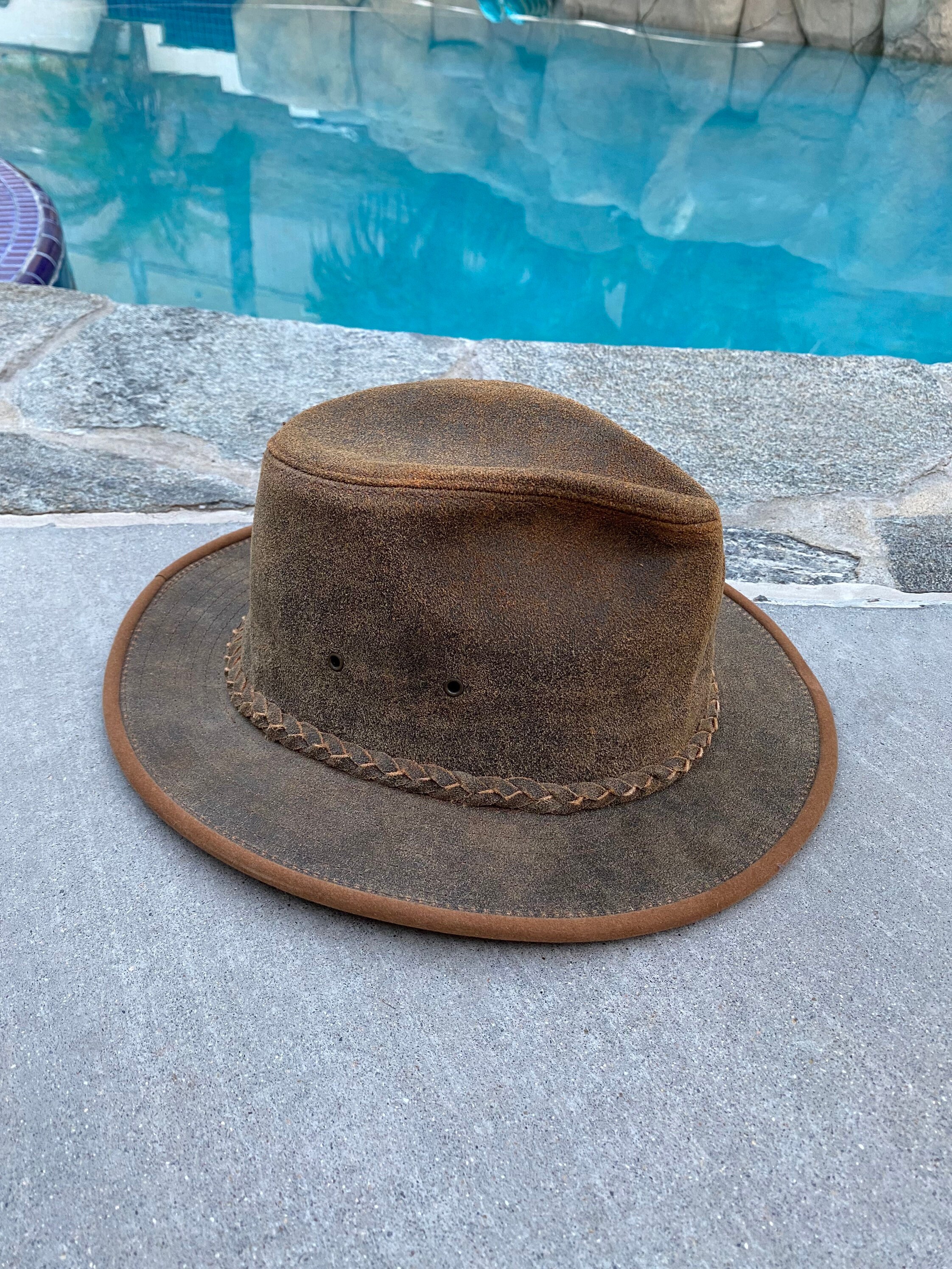 Henschel Hat Fedora Hatquarters USA St. Louis Mo. Medium Etsy
