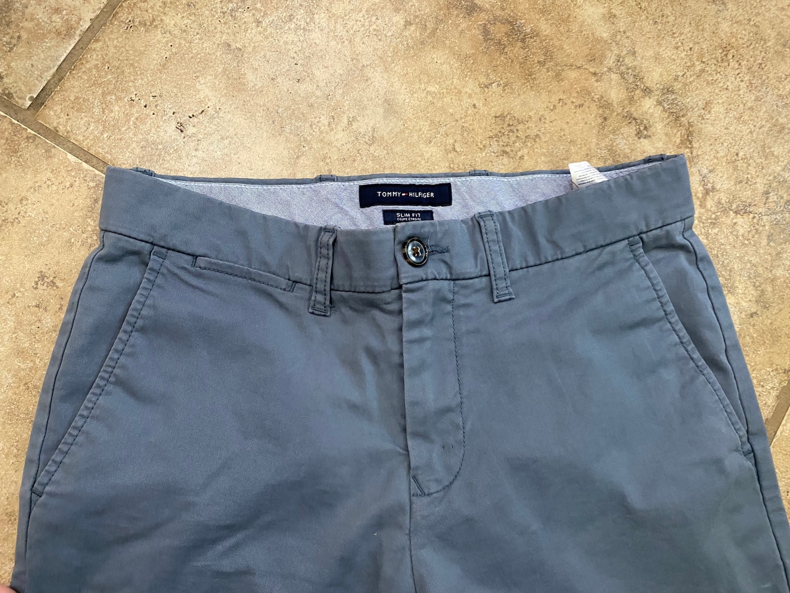 tommy hilfiger coupe etroite pants