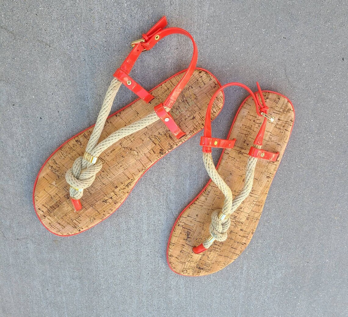 rope thong sandals