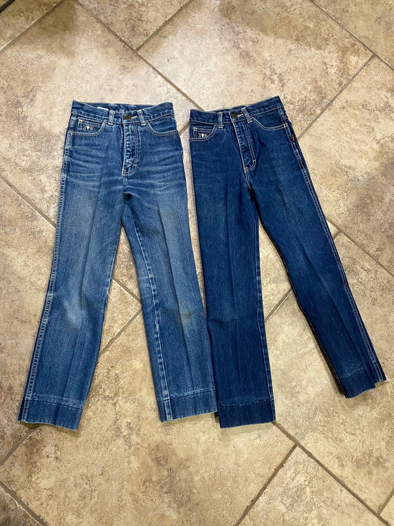 Sergio Valente Blue Straight Leg Jeans 