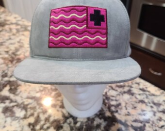pink dolphin baseball cap
