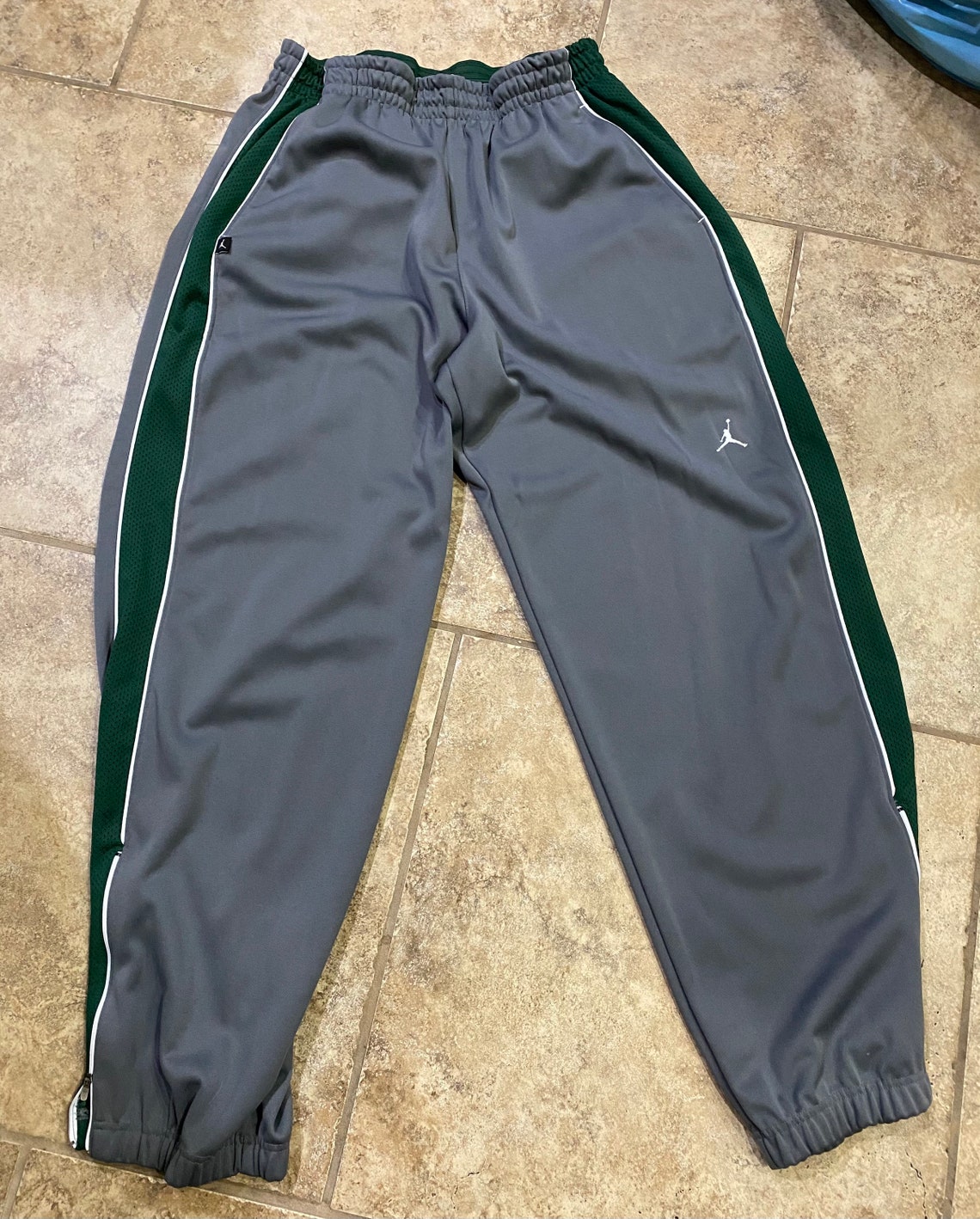 Jordans XL Gray Green Joggers Mens Track Pants Mens | Etsy