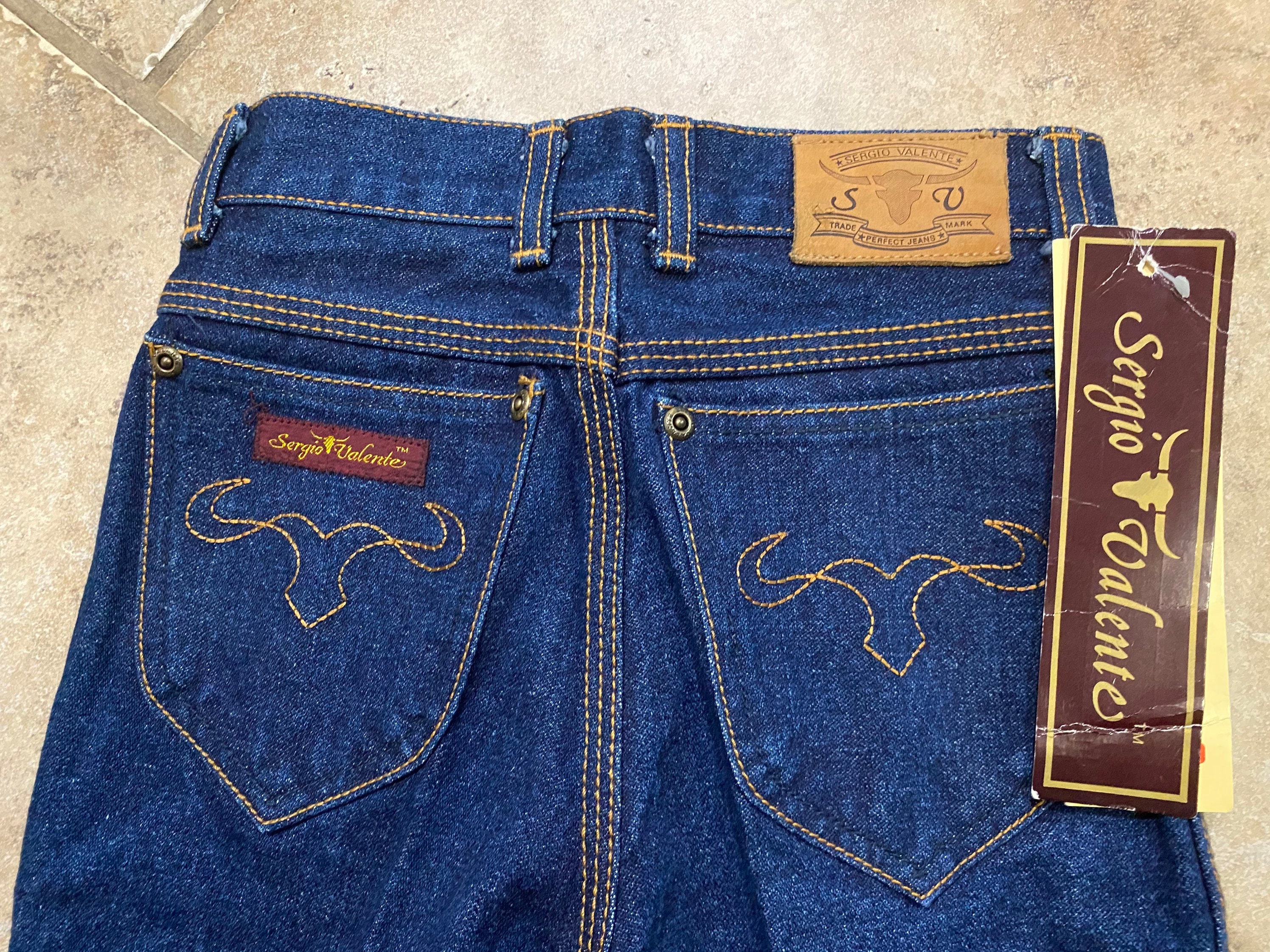 NWT Vintage 80s Sergio Valente Blue 