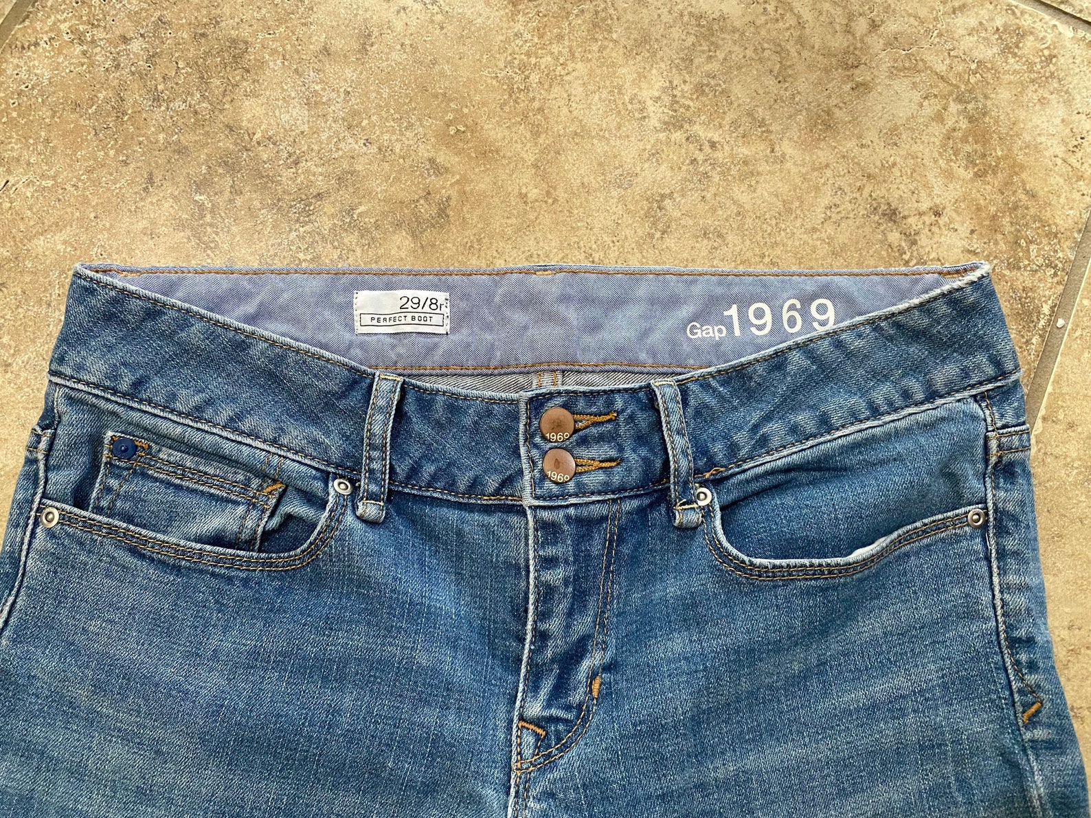 gap boot cut pants