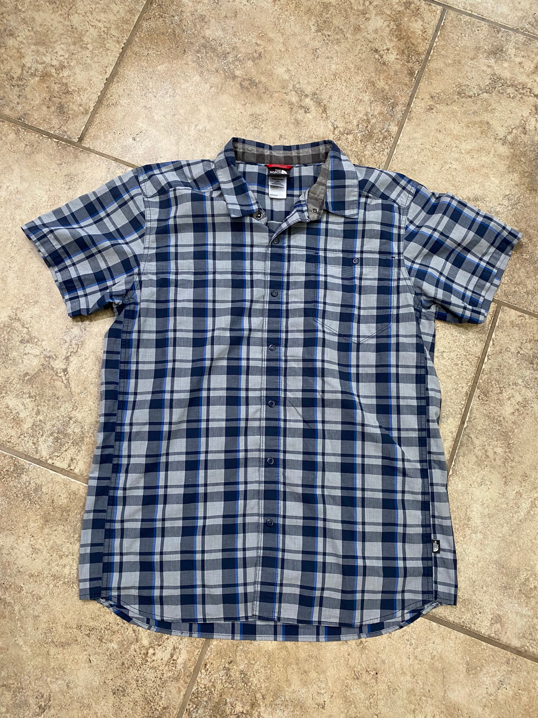 north face button down