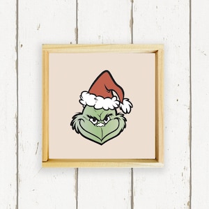 How the Grinch Stole Christmas Wood Sign
