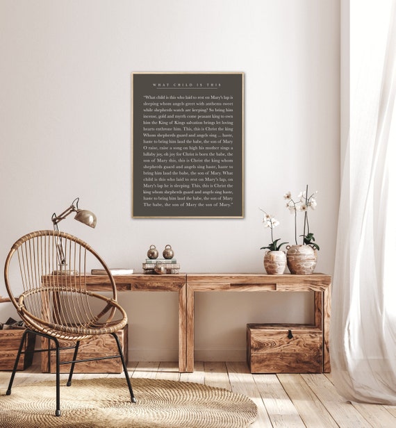Home Interiors für “What Child Is This?”