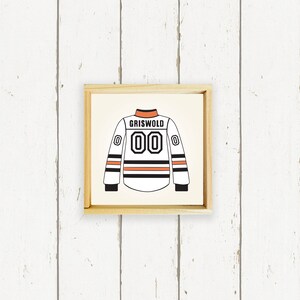 Clark Griswold Jersey - Hand made wood sign - boho home decor - christmas decor