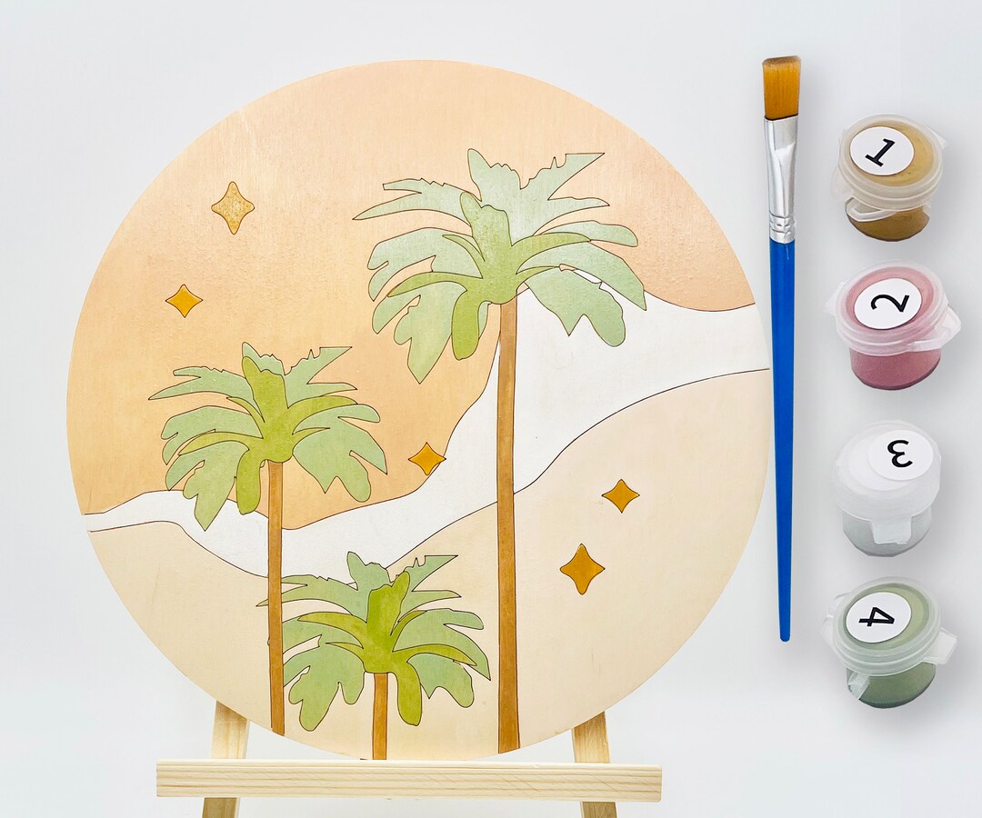 DIY Wall Art Painting Kit Californication Etsy