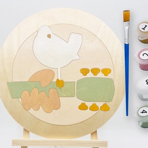 DIY - Wall Art Painting Kit - Woodstock Vibes