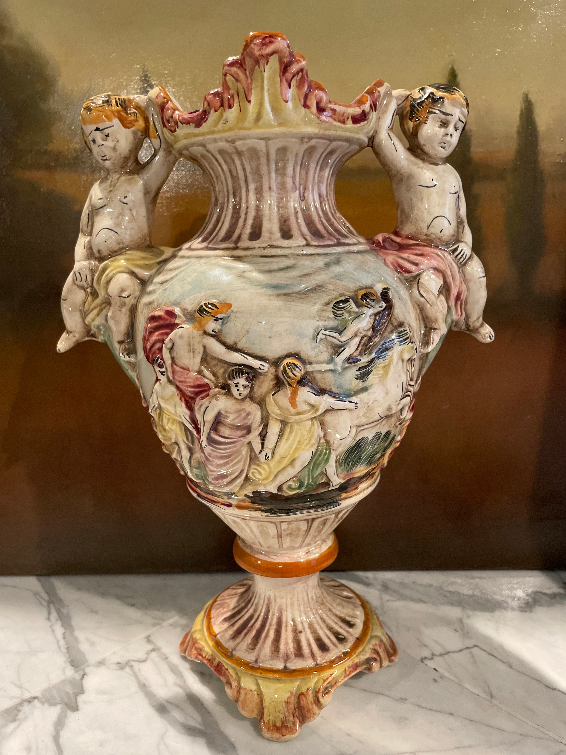 カポディモンテ Capodimonte キングスポルチェランフィギュリン カポディモンテ Capodimonte キングスポルチェランフィギュリン