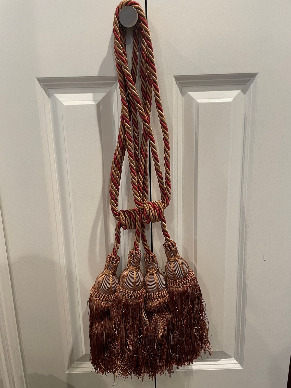 Huge Vintage Drapery Tassel Tiebacks 2 / Curtains & Window Etsy