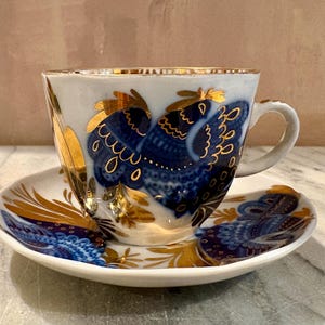 Lomonosov Porcelain Blue Bird - Etsy