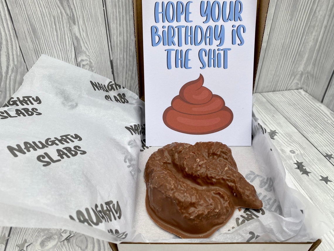 Hope Your Birthday is the Shit Chocolate Gift Funny Etsy