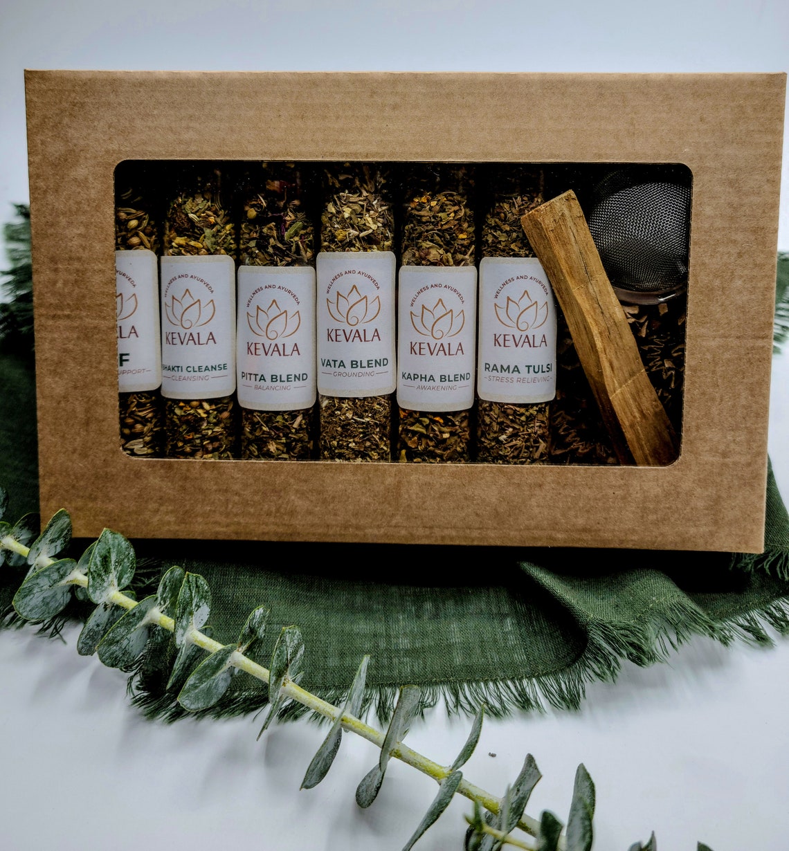 Ayurveda Tea Gift Set Etsy