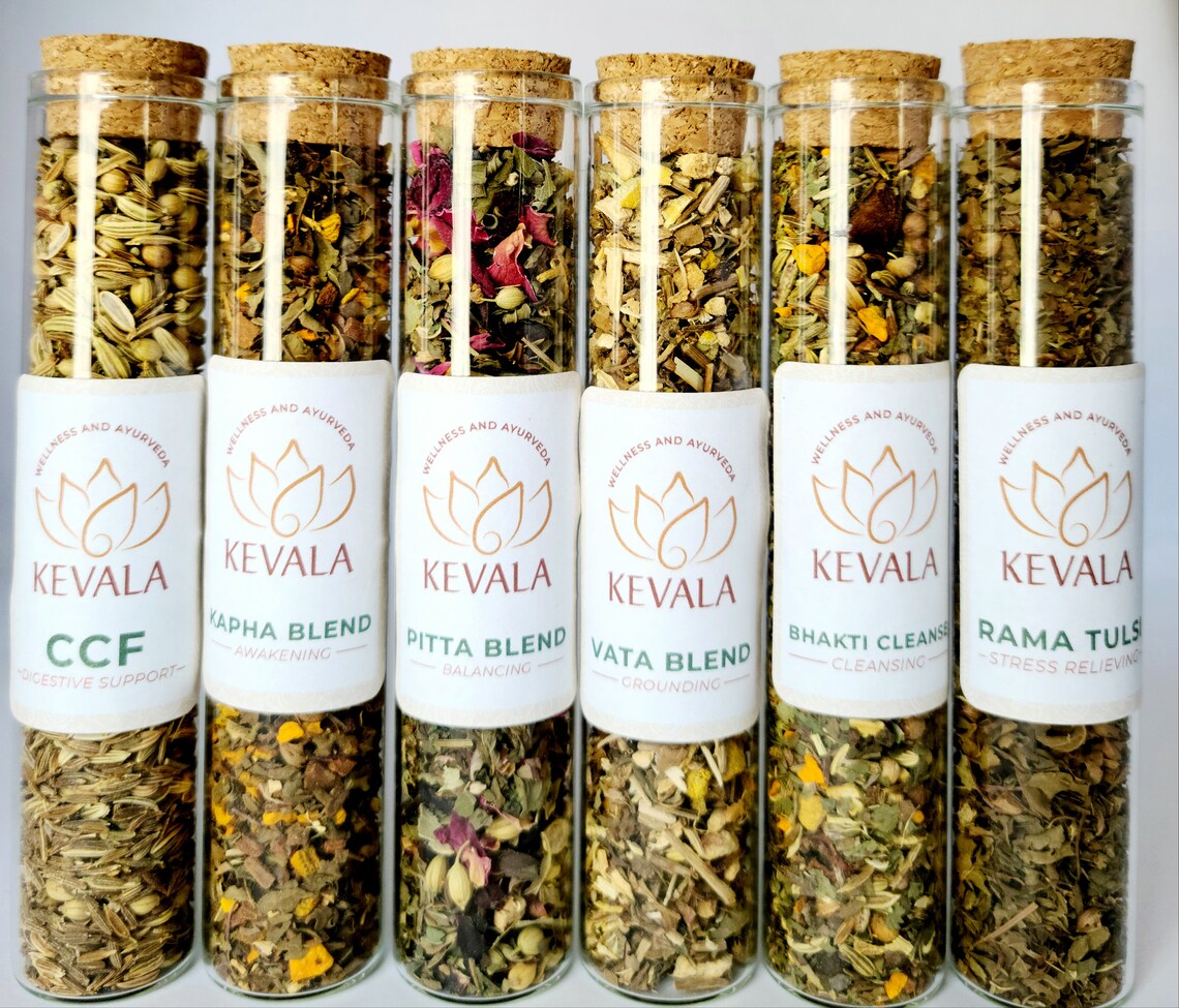 Ayurveda Tea Gift Set Etsy