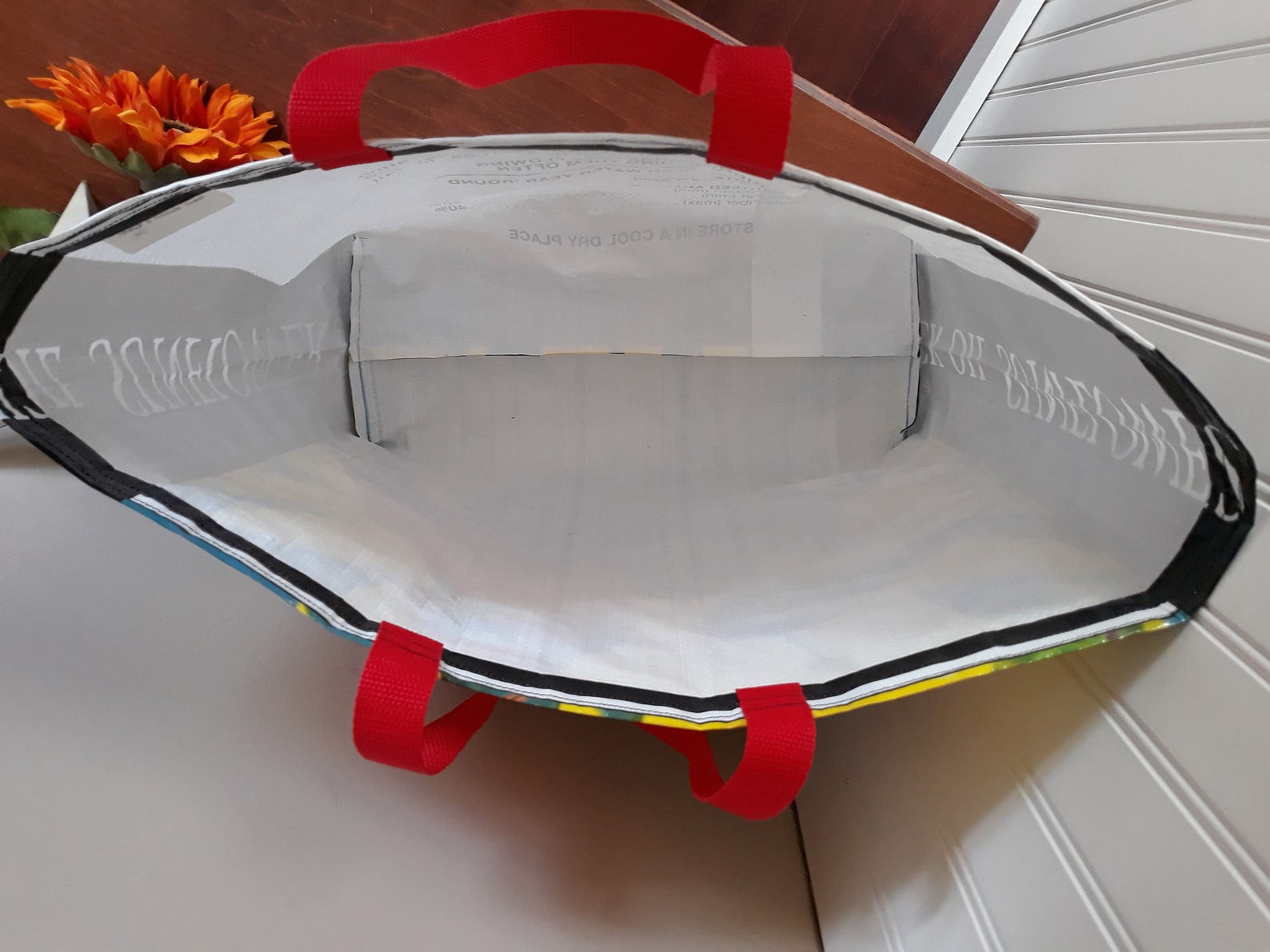 Upcycled Grain Bag Etsy