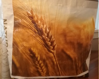 Recycled Grain Bag Grocery Tote