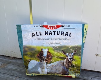 Recycled Grain Bag Tote