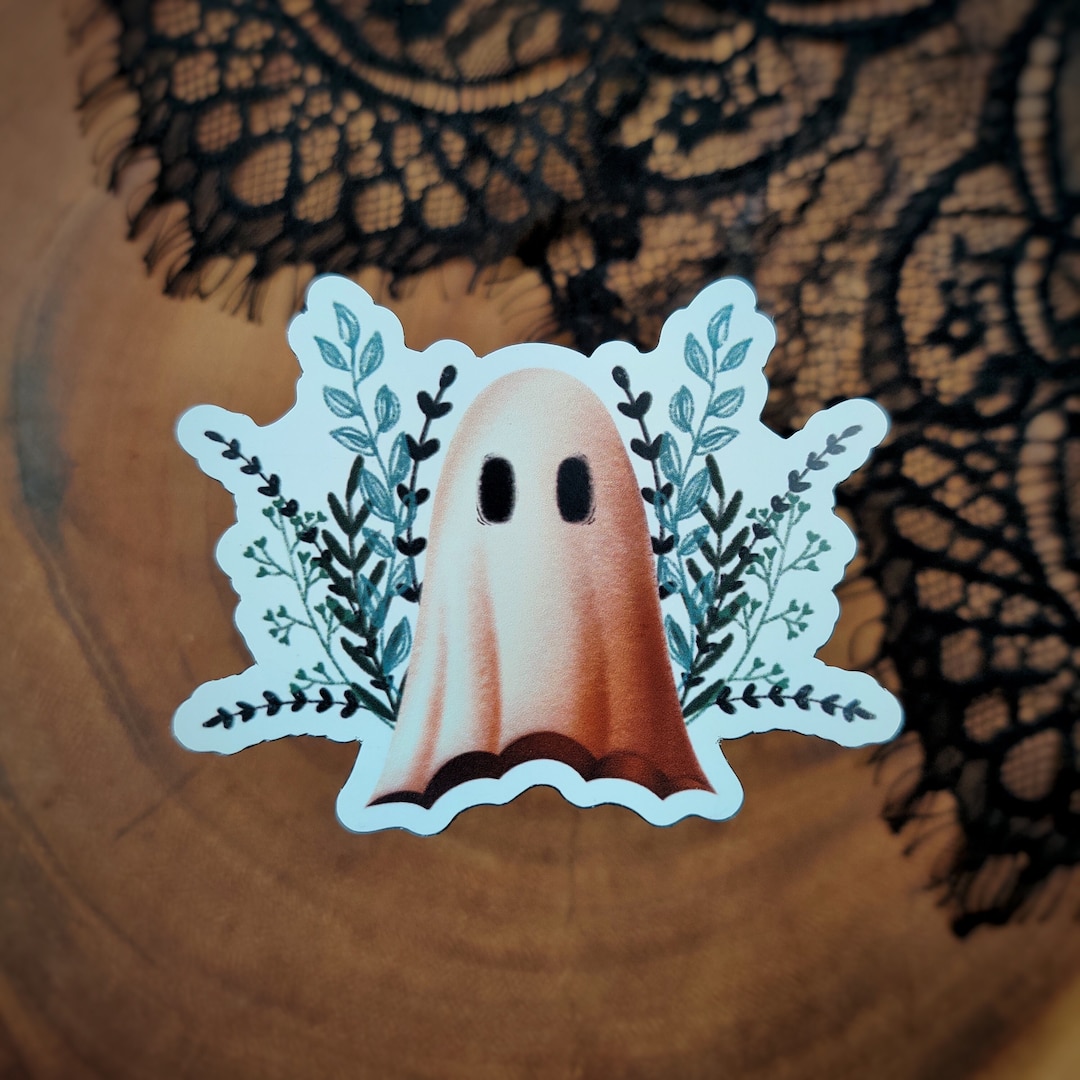 Floral Ghost Ghost Floral Halloween