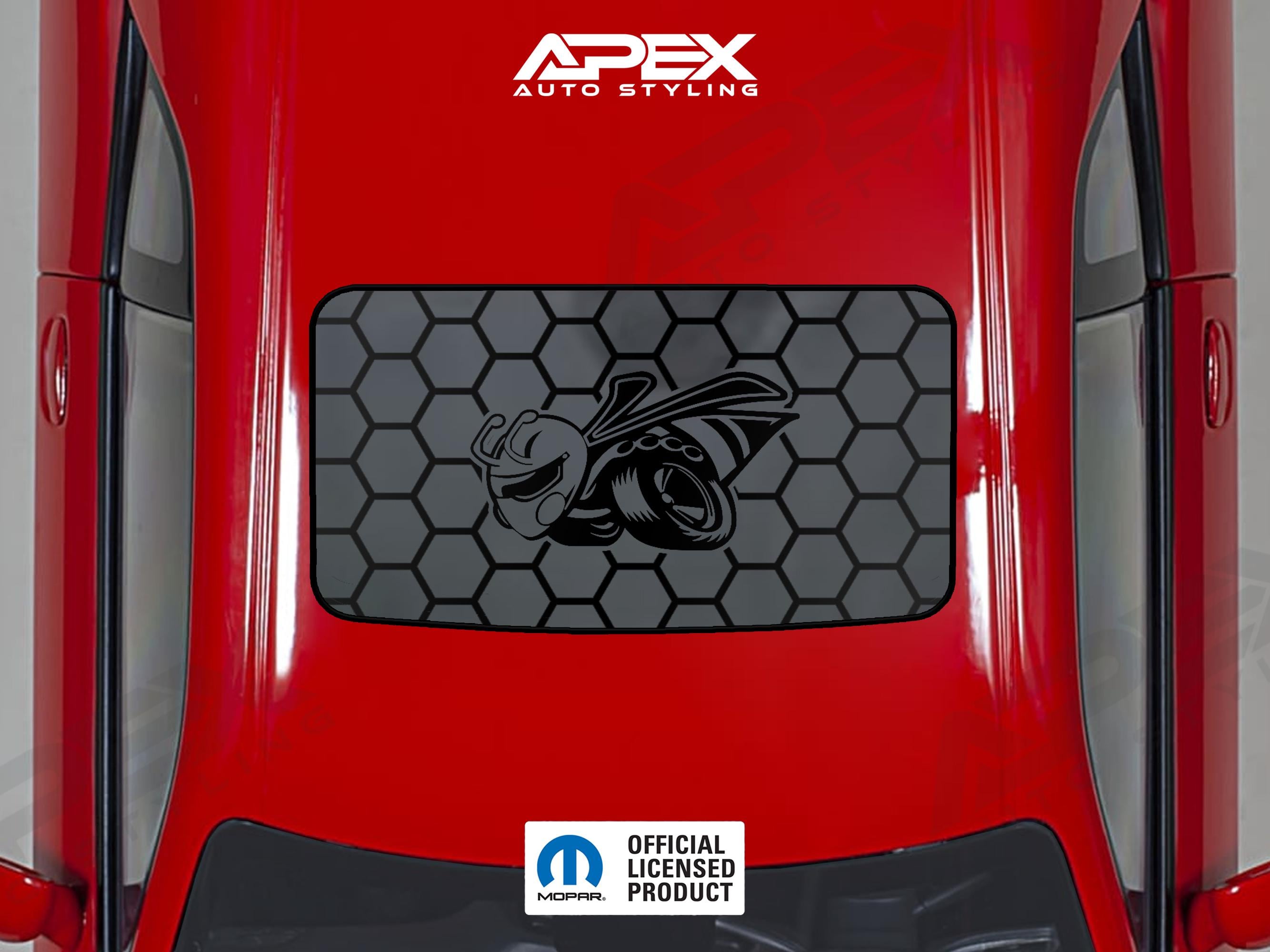 Dodge Challenger Sunroof Decal - 1320 Super Bee Logo (multiple