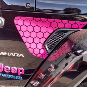 2018-2022 Jeep Wrangler / Gladiator Vent Decals - Honeycombs