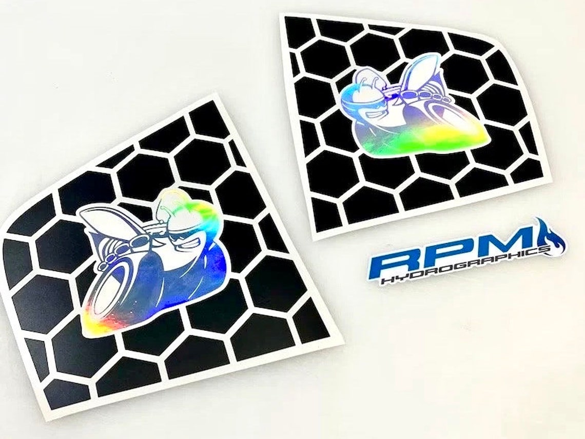 2011+ Dodge Charger Quarter Window Decals - Scat Pack Logo (multiple ...