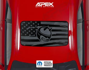 Dodge Challenger Sunroof Decal - Demon Bee Logo (multiple Styles
