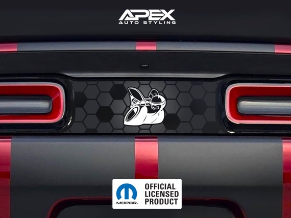 MULTIPLE STYLES! Dodge Challenger Taillight Divider Decal - Scat