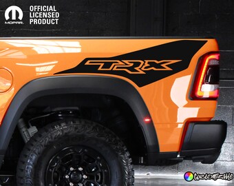 Rocky Mountain Graphics TRX Decal Kit – Fits 2021-2024 Ram TRX Ignition Bed Vinyl Stickers